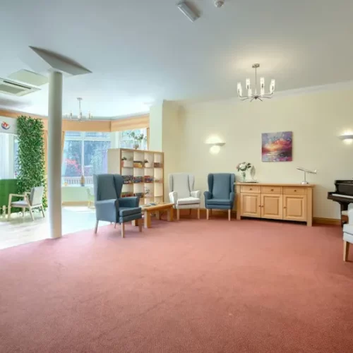 One of Branksome Park's Communal Seating Areas