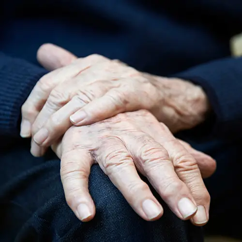 Elderly Man with Parkinsons Disease