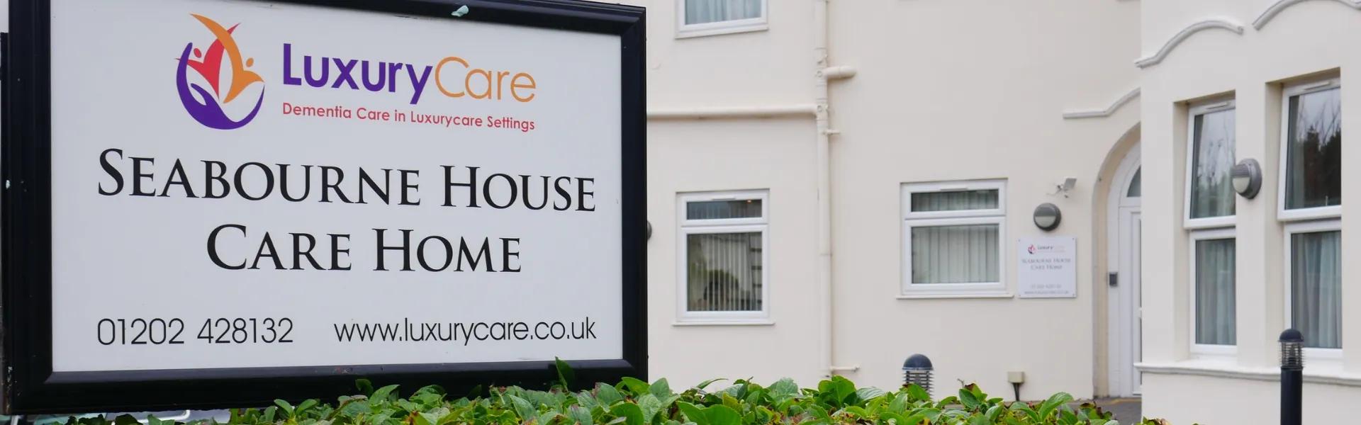 Seabourne House Care Home Southbourne Sign