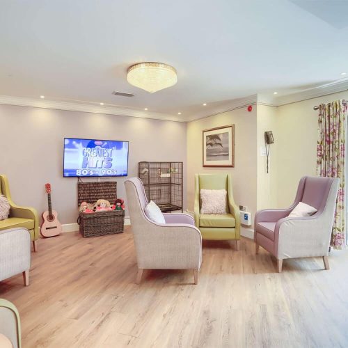 Aranlaw House Care Home lounge