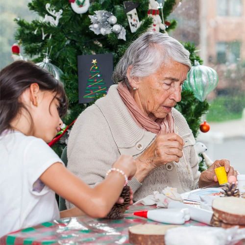 Christmas craft at care home