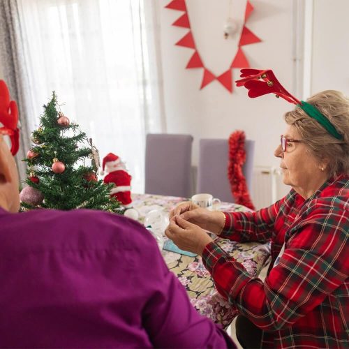 Christmas craft care home